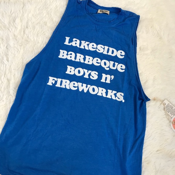 SHOW ME YOUR MUMU Mikey Muscle Tank Lakeside S - Picture 6 of 7